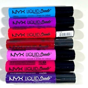 NYX Liquid Suede Cream Lipstick 💄Set